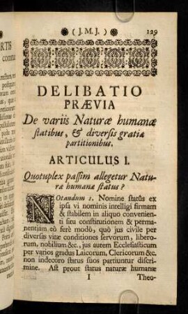 129-152, Articulus I
