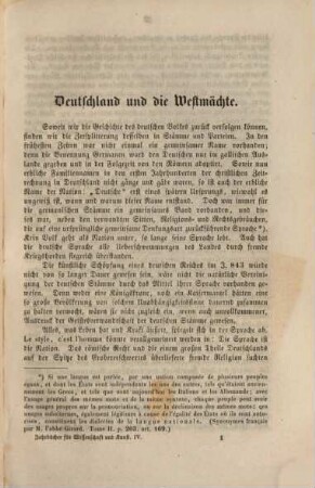 Jahrbücher für Wissenschaft und Kunst. 4, 4. 1855