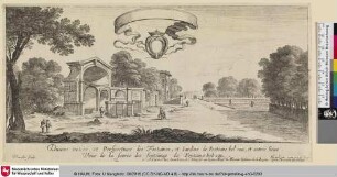 Divers veues et Perspectives des Fontaines, et Jardins de Fontaine bel eau, et autres lieux