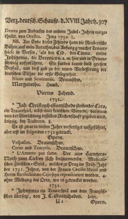 Viertes Zehend.