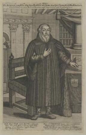 Bildnis des Martinus Chemnitius