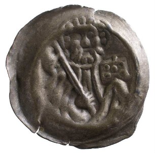 Münze, Matthiaspfennig, 15./16.Jh.