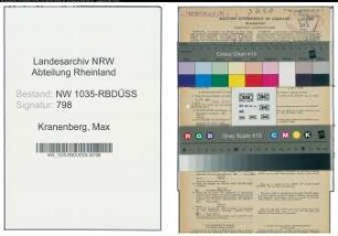 Entnazifizierung Max Kranenberg , geb. 05.09.1893 (Betriebsfuehrer)