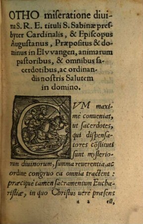 Tractatvs De Administratione Sacramenti Evcharistiae, & de celebratione Missae, ex Canonibus & probatis authoribus