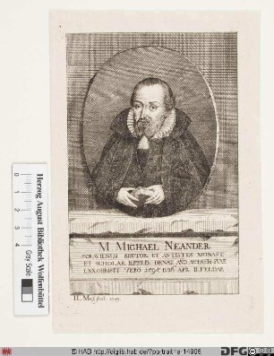 Bildnis Michael Neander (eig. Neumann)