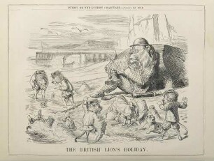 The British lion's holiday