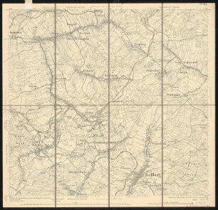 Äquidistantenkarte 113 : Section Stollberg, 1890 : Section Stollberg. - 1:25000. - Leipzig: Giesecke & Devrient, 1890. - 1 Kt.