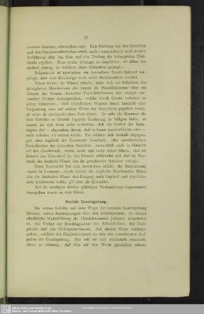 Sociale Gesetzgebung