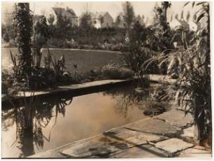 Ausstellung Sondergärten, München: Wasserbecken