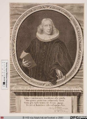 Bildnis Johann Benedict Carpzov d. J.