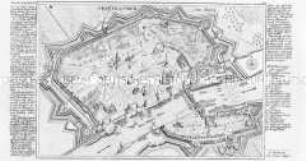 Frankfurt am Main - Stadtplan (Illustration aus Bodenehr, Force d'Europe)