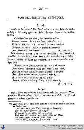 Vom dichterischen Ausdrucke