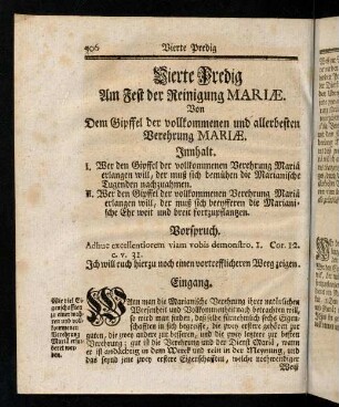 506-507, Innhalt; Vorspruch; Eingang; Vortrag und Abtheilung