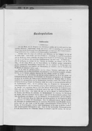 Baudeputation