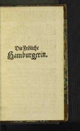 Die Fröhliche Hamburgerin