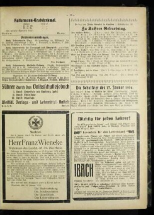 Vereinsversammlungen