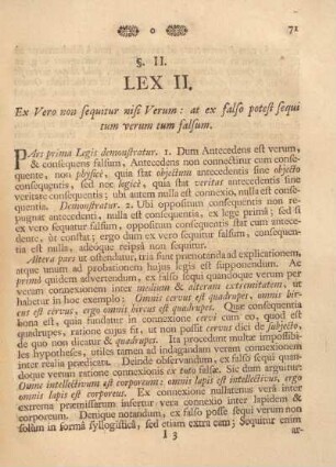 Lex II.
