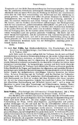 221-222, Erich Wulffen. Psychologie des Giftmordes. 1917