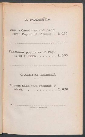 [Publicaciones del editorial]
