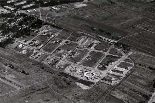 Luftbildaufnahmen von Karlsruhe. Waldstadt - Ernst-Reuter-Schule