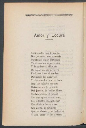 Amor y locura