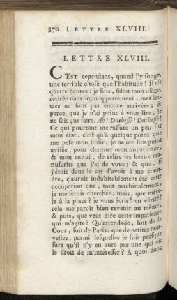 Lettre XLVIII.-Lettre L.