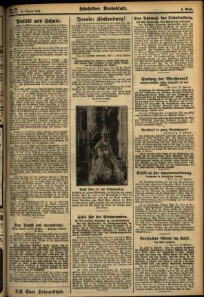 Zweite Ausgabe vom Donnerstag, den 18. Februar 1932.