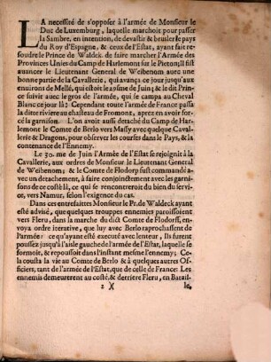 Relation de la bataille de Fleury