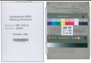 Entnazifizierung Otto Koester , geb. 23.06.1898 (Flechter)
