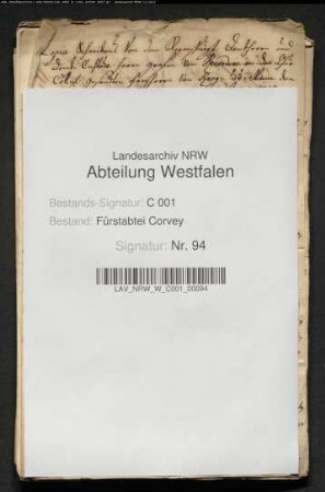 Reichstagsberichte (Gesandter Karg von Bebenburg)