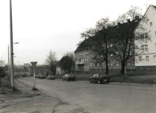 Freiberg (Sachsen), Dammstraße. Wohnhäuser (1950/1960)