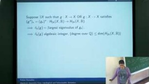 Algebraic dynamics from topological and holomorphic dynamics