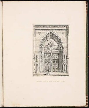 Haupt Portal Der Lorenzer Kirche. - Sankt Lorenz, Nürnberg
