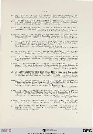 Zinn (Nr. 408-459)