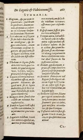 [Caput XXIII. De Relatione Legatorum, vel de his quæ ad alterum.]