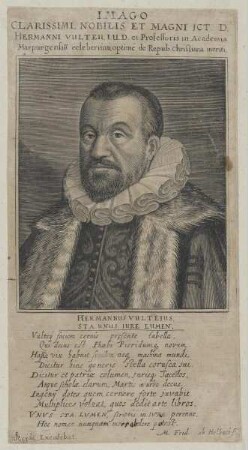 Bildnis des Hermannus Vulteius