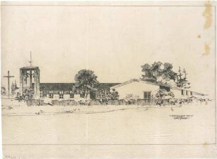 Gsaenger, Gustav; Eichenau (Bayern); Freizeitkirche, Projekt Jugendheim - Entwurf (Perspektive)