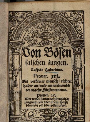 Von bösen falschen Zungen