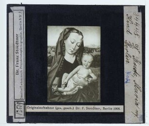 Bouts (Dierick, Werkstatt), Maria mit Kind (Berlin GG 545 C)
