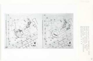 Haus der offenen Tür, Berlin-Wedding (Diplomarbeit bei Bernhard Hermkes): Grundrisse 2. - 3. Obergeschoss 1:200