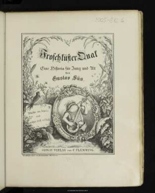 Froschküster Quak : eine Historia für Jung und Alt