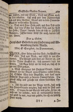 489-500, Das 4. - 5. Gebet