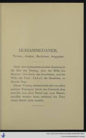 Mohammedaner
