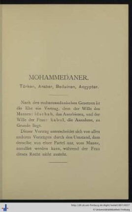 Mohammedaner