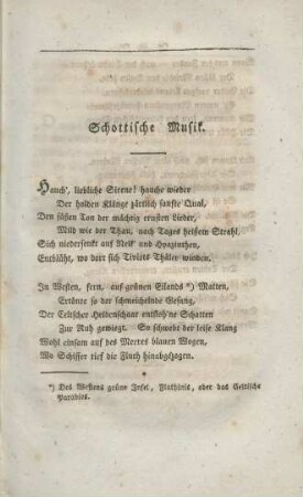 Schottische Musik