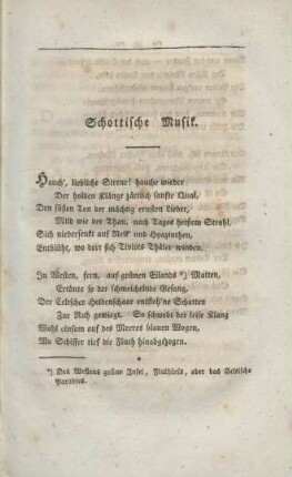 Schottische Musik