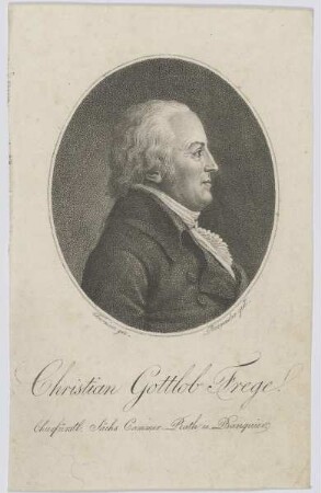 Bildnis des Christian Gottlob Frege