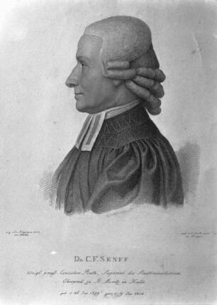 Bildnis des Dr. theol. Carl Friedrich Senff (1739-1814)