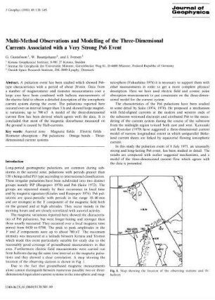 Multi-method observations and modelling of the three-dimensional currents associated with a very strong Ps6 event
