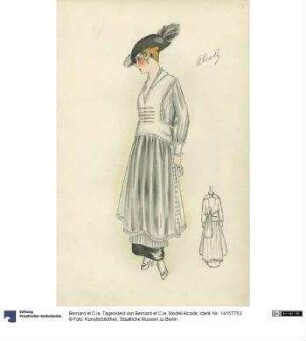 Tageskleid von Bernard et C.ie, Modell Alcade